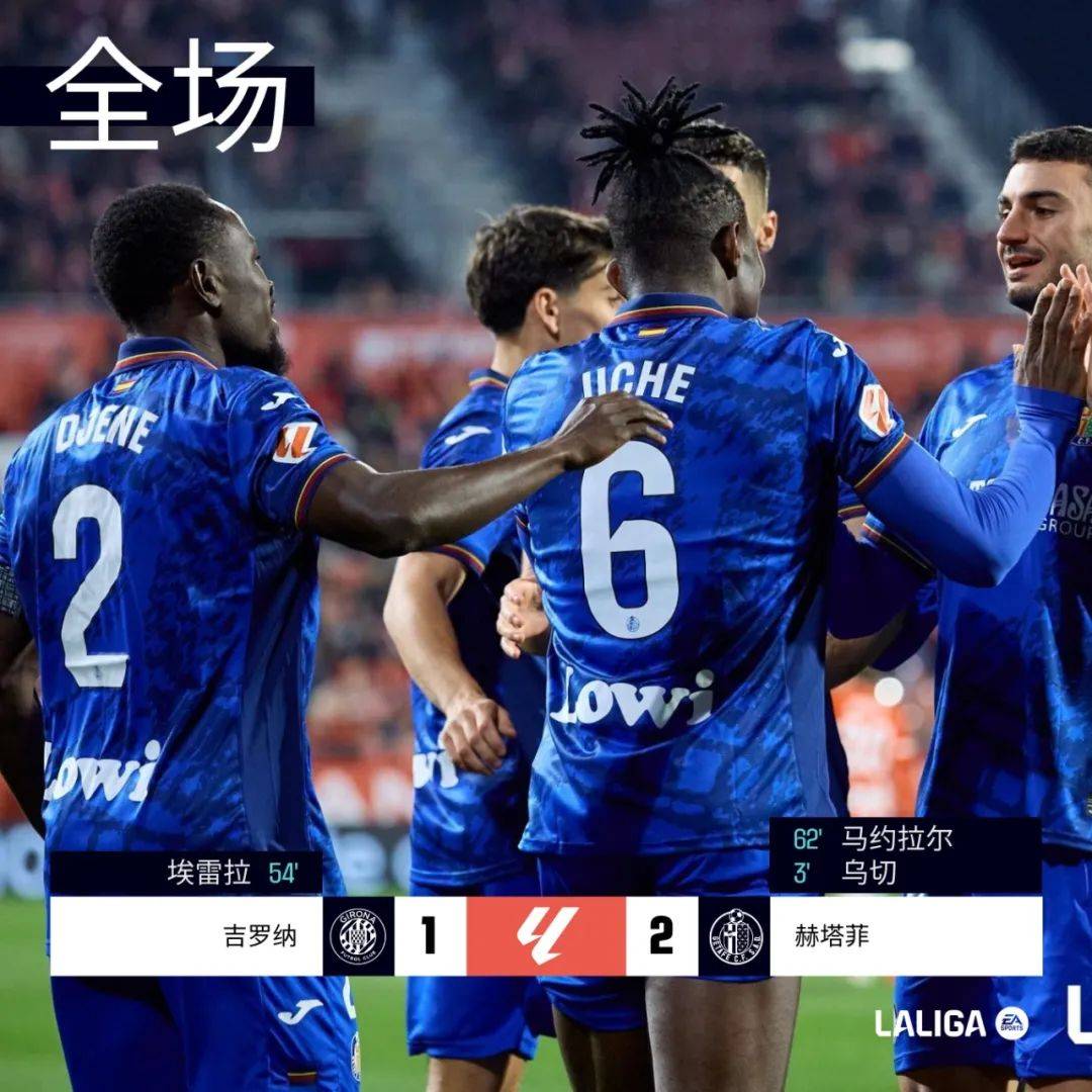 赫塔菲客场被逆转，积分下滑不断